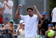 Luciano Darderi at the US Open 2025. (Photo: Getty)